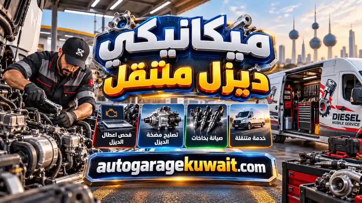 ورشة ميكانيكي ديزل متنقل